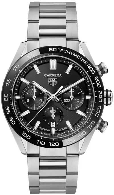 TAG Heuer Carrera Chronograph, Steel Ceramic