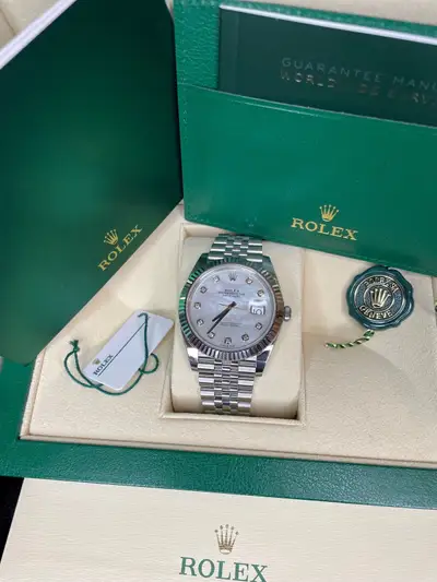 Rolex Datejust Mother Of Pearl