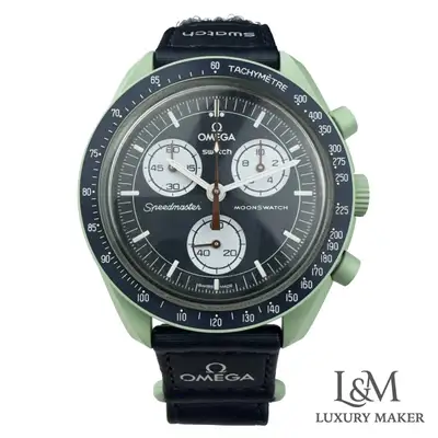 Omega Swatch Speedmaster Mission on Earth