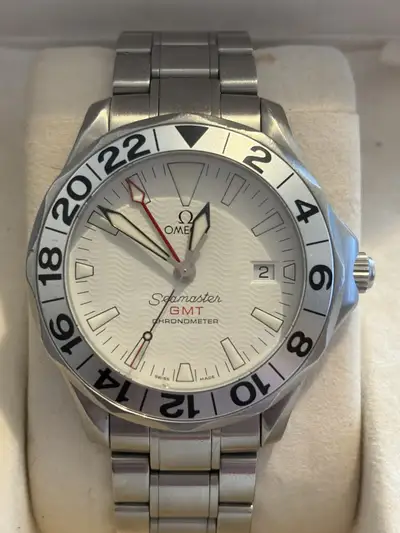 Omega SEAMASTER GMT GREAT WHITE” FREEPOST
