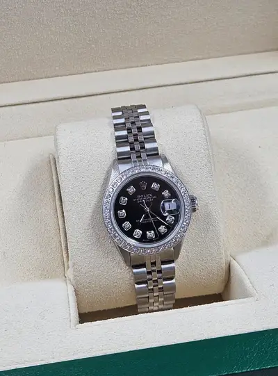 Rolex Bargain Steel White Gold Rolex Datejust