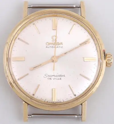Omega Seamaster De Ville 14k Gold