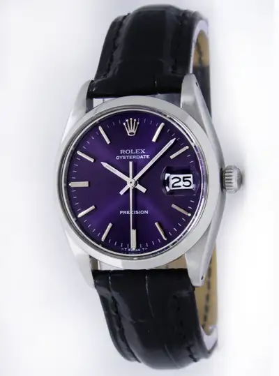 Rolex Oysterdate Precision Men Steel Ref