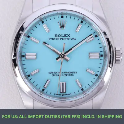 Rolex Oyster Perpetual 126000 Tiffany