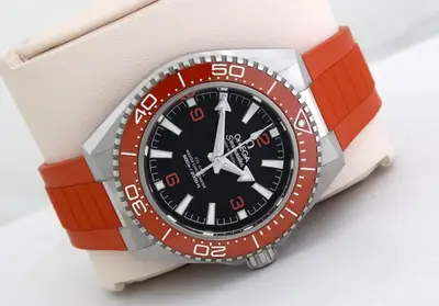 Omega Seamaster Planet Ocean Co-Axial Orange