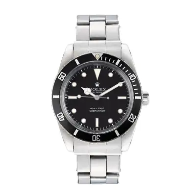Rolex Submariner Black Mixed Stainless Steel