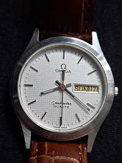 Omega Seamaster battery fitted