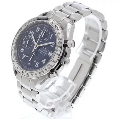 Omega OMEGA SPEEDMASTER 3513.82 38mm SS Navy #C19656