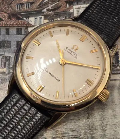 Omega Seamaster 14k Gold Filled Classic