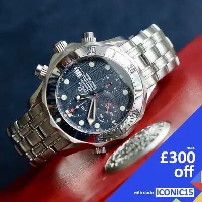 Omega Seamaster Pro Chronograph Blue James
