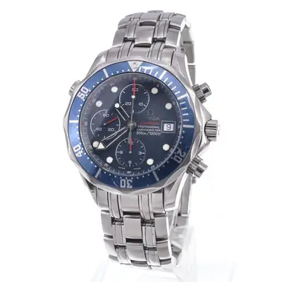 Omega Seamaster Diver Chronometer Chronograph Stainless