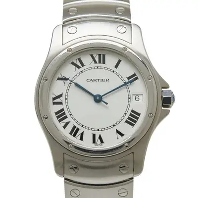 Cartier Santos Ronde LM W20026K1 (with