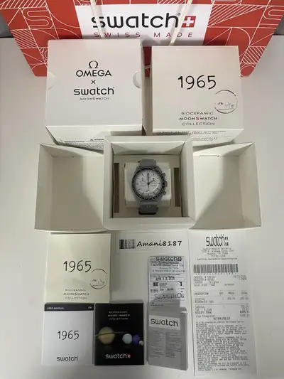 Omega X SWATCH SpeedMaster Moonswatch With