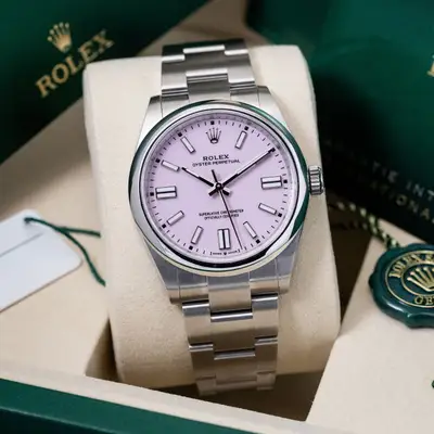 Rolex Oyster Perpetual Candy Pink 126000