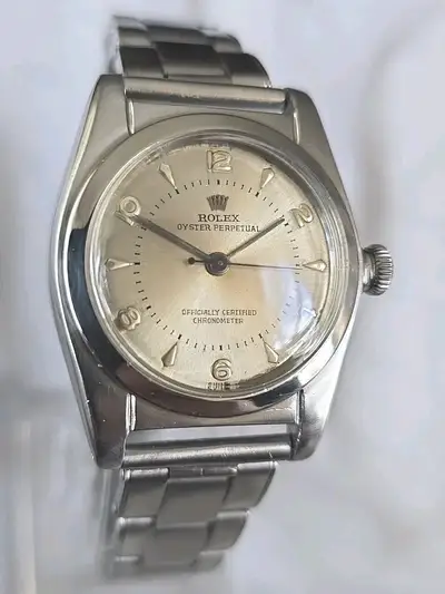 Rolex S/Steel ROLEX OYSTER PERPETUAL BUBBLEBACK 2940
