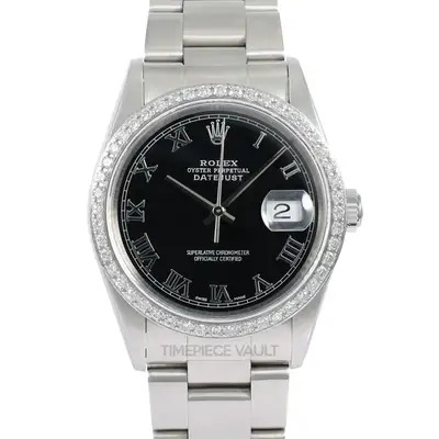 Rolex MEN DATEJUST S/ STEEL OYSTER
