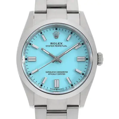 Rolex Oyster Perpetual 36 126000 turquoise