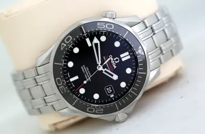 Omega Seamaster 300 Black Ceramic Bezel