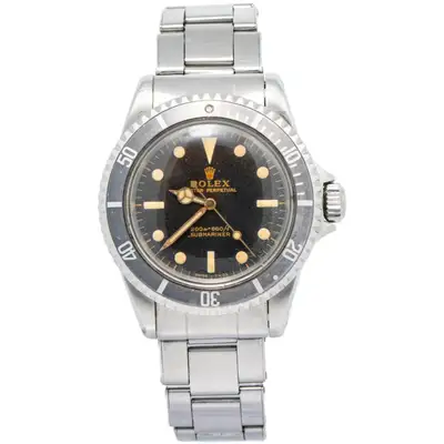 Rolex Submariner 5513 Oyster Steel GILT