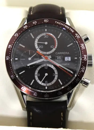 TAG Heuer CV2013.FC6206 TAG Heuer Carrera Brown Chronograph