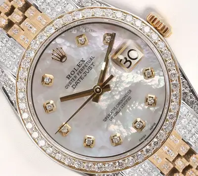 Rolex Datejust Two Tone 18k-Steel Full