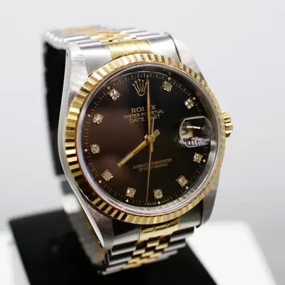Rolex BI METAL ROLEX OYSTER PERPETUAL DATE