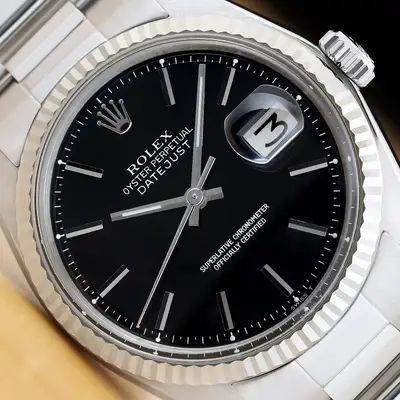 Rolex DATEJUST 1601 18K WHITE GOLD