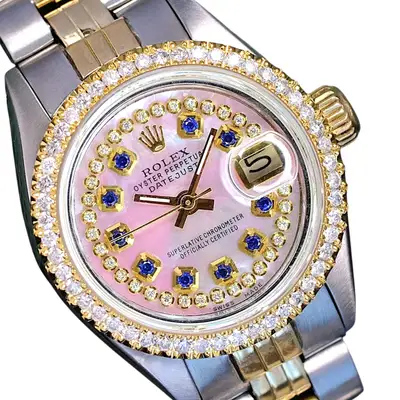 Rolex Datejust 6917 Gold Steel Pink