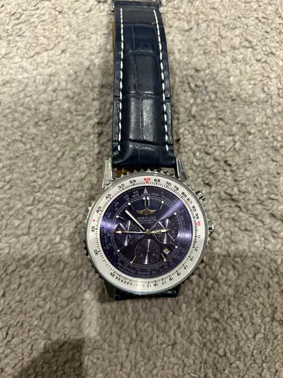 Breitling Navitimer A24322 Chronograph Date Blue