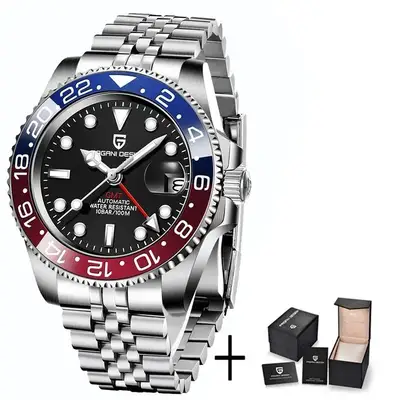 Unknown Pagani Design Luxury GMT Stainless Steel