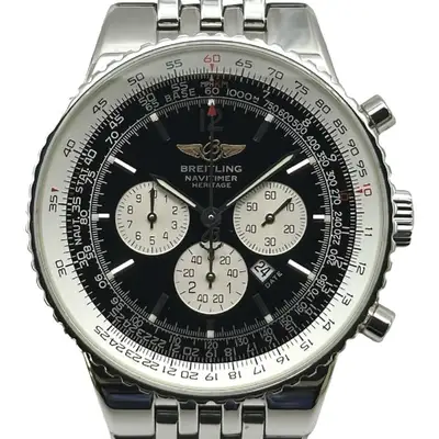 Breitling Navitimer Heritage A35340 Black Silver