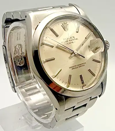 Rolex Oyster Perpetual Date 15000 Receipt