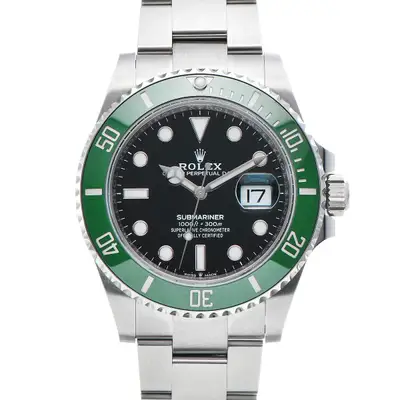 Rolex ROLEX Submariner date 126610LV black WATCH 743480
