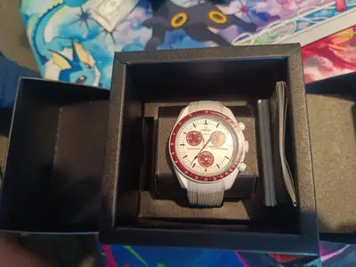 Omega X Swatch Speedmaster Mission To