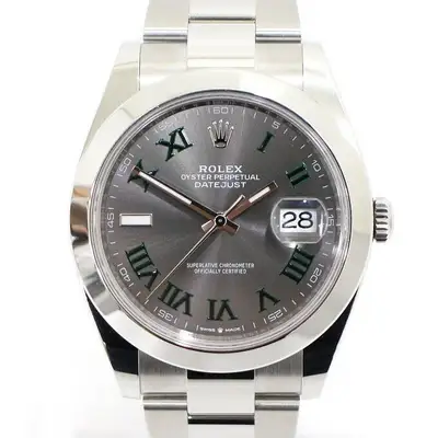 Rolex Datejust Wimbledon Roman Index Oyster