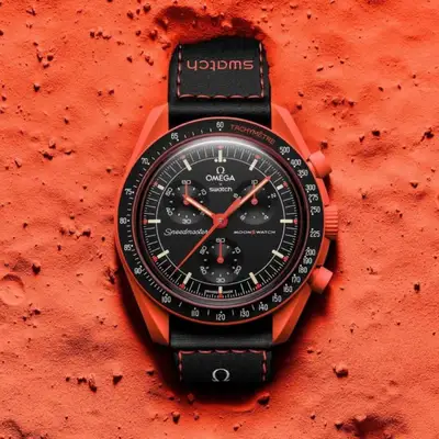 Omega Swatch Moonswatch Mission on EARTH