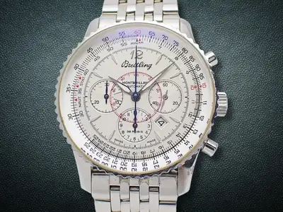 Breitling Navitimer Montbrillant A41330 SS Silver