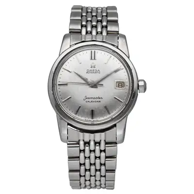 Omega Seamaster Calendar Stainless Steel Swiss