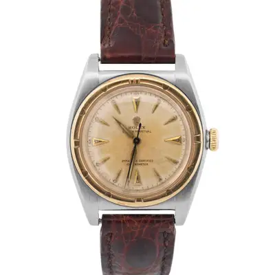 Rolex Oyster Perpetual BUBBLEBACK 3372 Gold