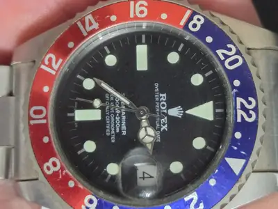 Rolex GMT-Master 1675 Pepsi Matte Oyster