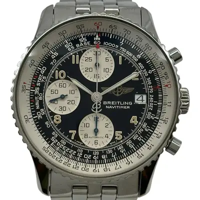 Breitling Old Navitimer A13022 Black Stainless