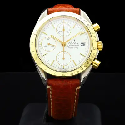 Omega Speedmaster Chronograph 1750043 Steel Gold