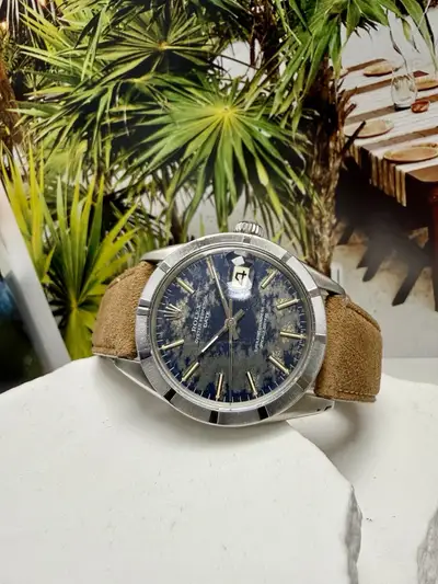 Rolex Oyster Perpetual Date Steel Blue