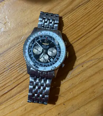 Breitling Navitimer Chronograph Slide Rule SS