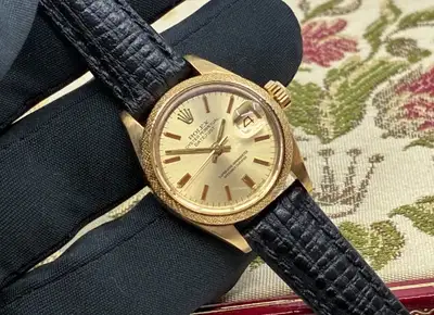 Rolex 18k Gold Rolex Datejust 26 6917