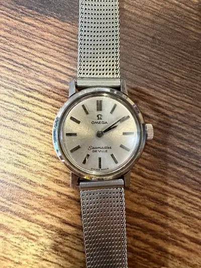 Omega Working OMEGA Deville Seamaster Double Name