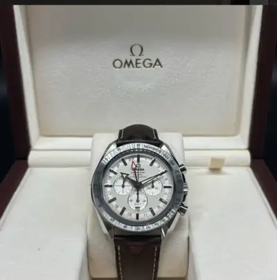 Omega Speedmaster Broad Arrow GMT Co-Axial