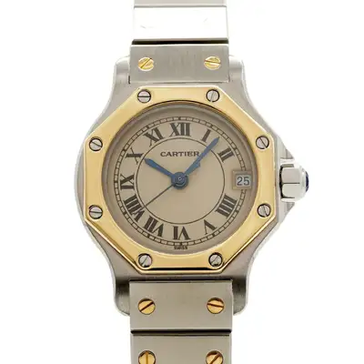 Cartier Santos Octagon SM W2001683 Women's
