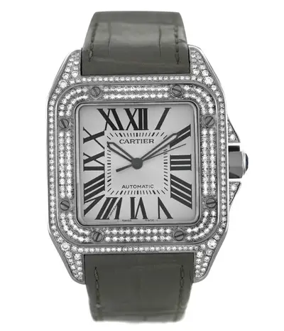 Cartier Santos 100 2656 Stainless Steel