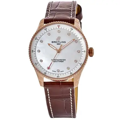 Breitling Navitimer 32 18kt Rose Gold